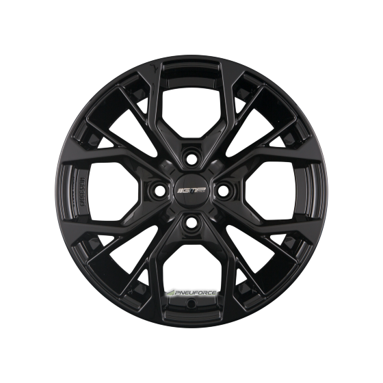 GMP - MATISSE BLACK GLOSSY 7X17 LK:5/108 ET:40 ML:73,1